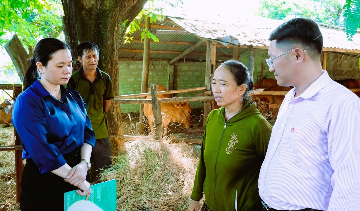 Phòng chuyên môn và Các tổ chức chính trị - xã hội tham gia khảo sát nhu cầu vay vốn, tổ chức bình xét công khai, giải ngân kịp thời và đồng hành với người vay trong quá trình sử dụng vốn. Phòng chuyên môn và Các tổ chức chính trị - xã hội tham gia khảo sát nhu cầu vay vốn, tổ chức bình xét công khai, giải ngân kịp thời và đồng hành với người vay trong quá trình sử dụng vốn.