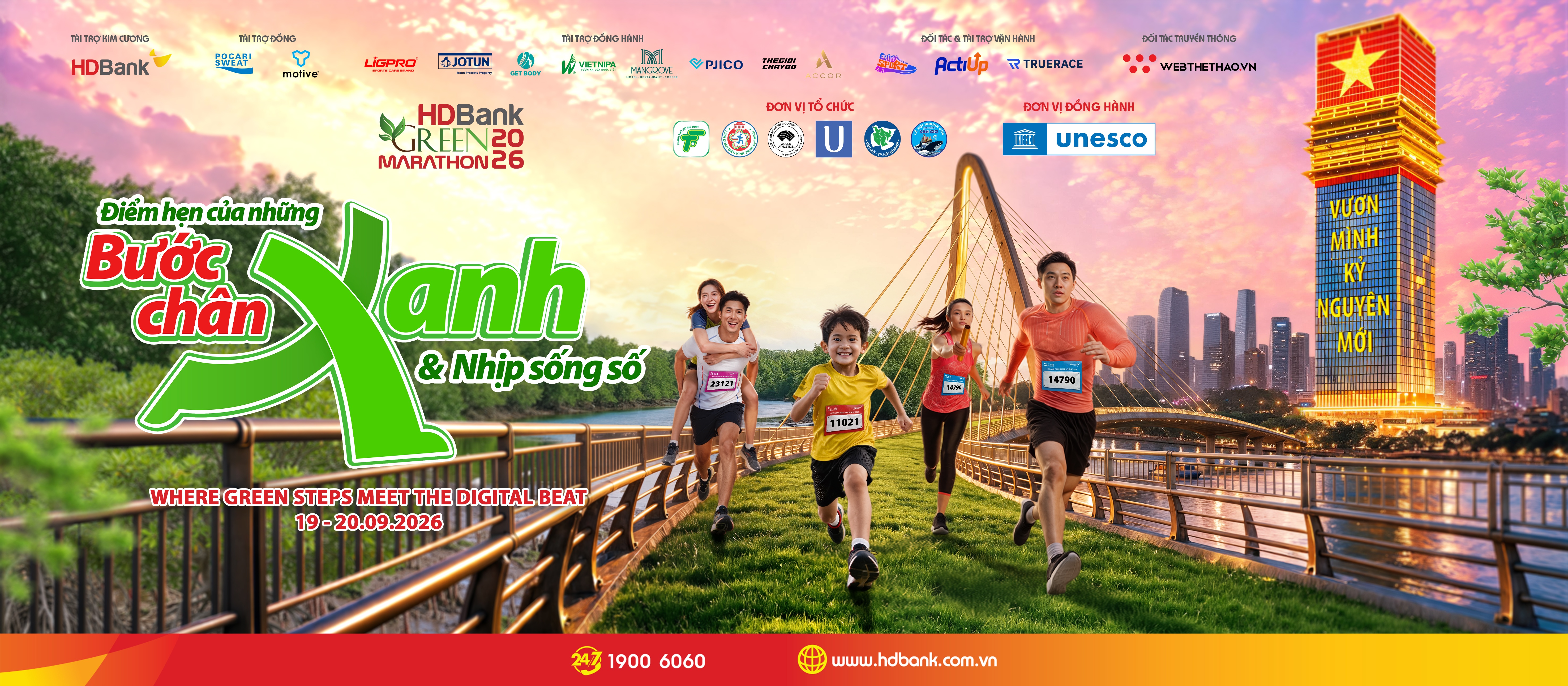 HDBank Green Marathon 2026 - Điểm hẹn của những bước chân xanh và nhịp sống số HDBank Green Marathon 2026 - Điểm hẹn của những bước chân xanh và nhịp sống số