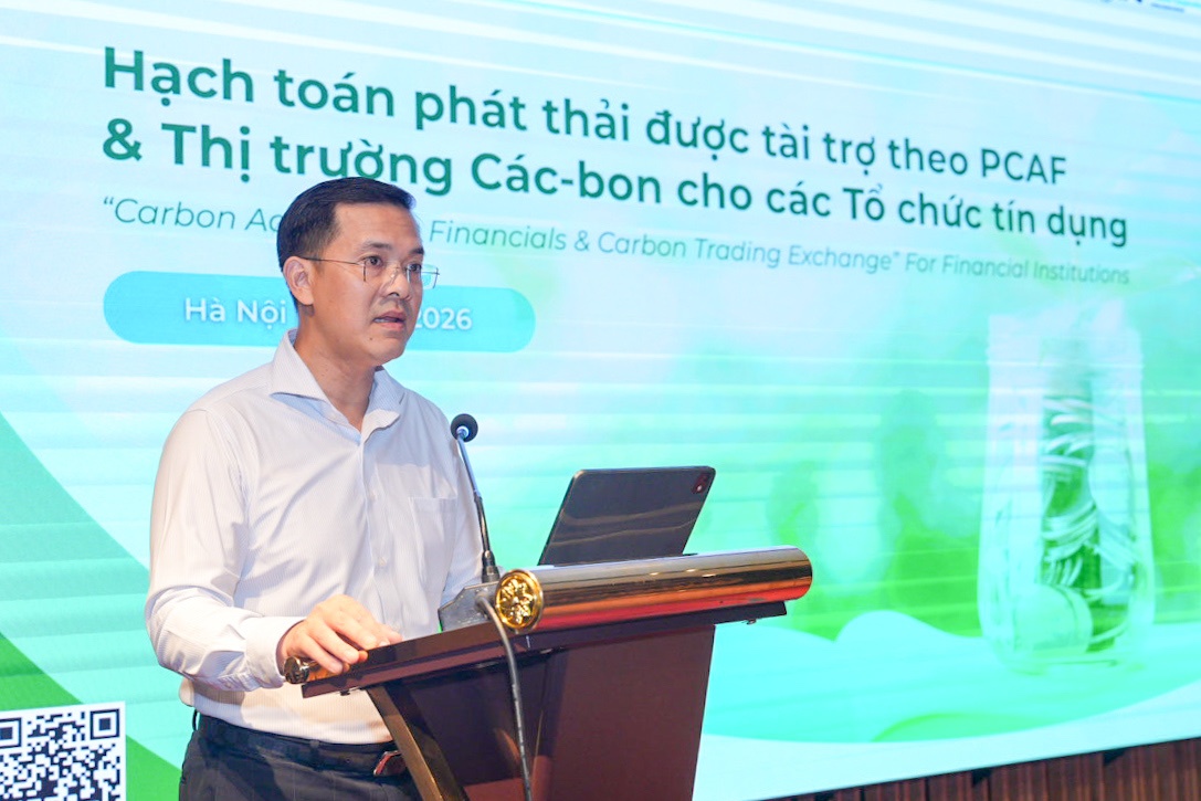 Ngành Ngân hàng nâng cao năng lực đo lường phát thải và tham gia thị trường các-bon Ngành Ngân hàng nâng cao năng lực đo lường phát thải và tham gia thị trường các-bon