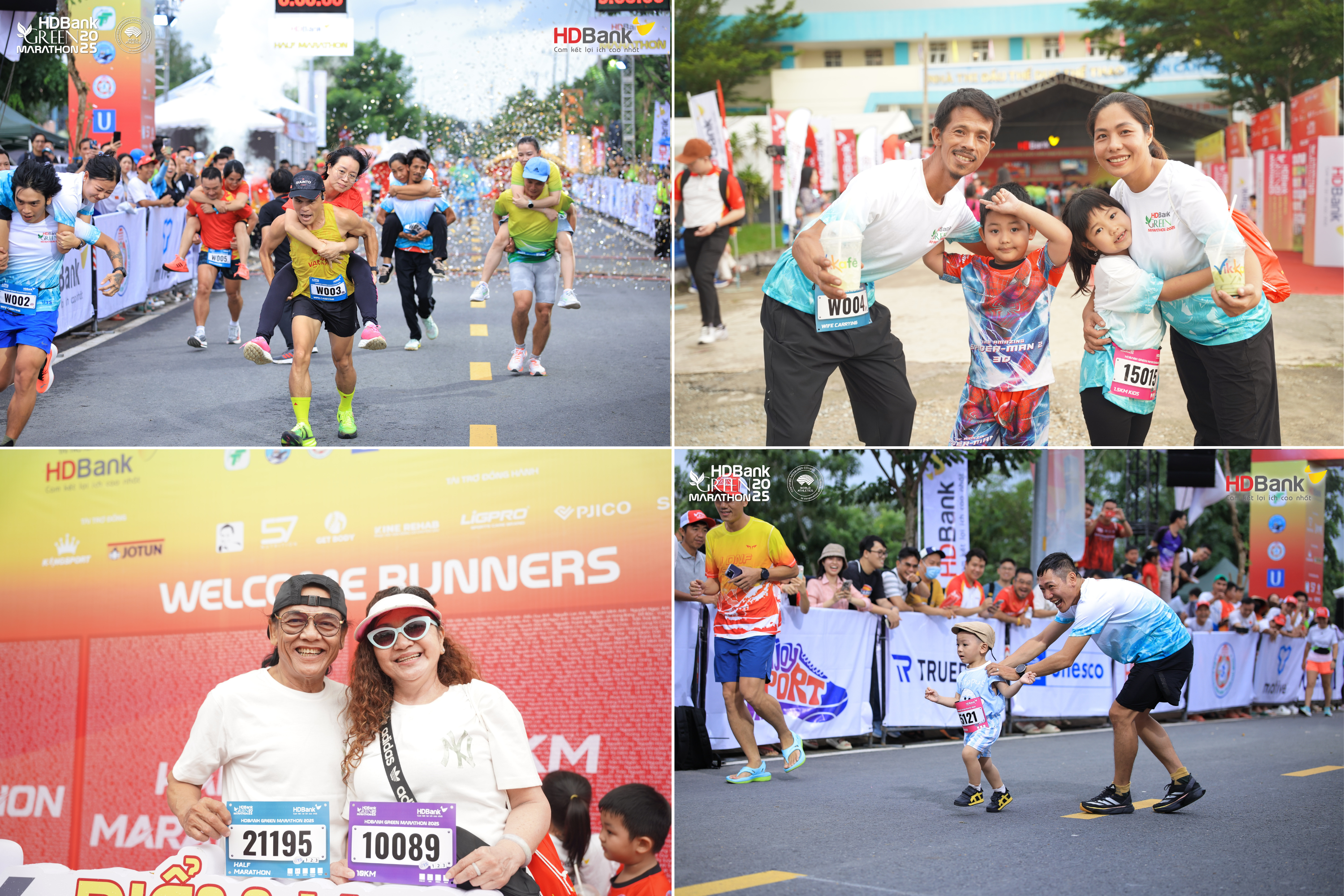 HDBank Green Marathon trở thành không gian để các gia đình cùng vận động, trải nghiệm và gắn kết. HDBank Green Marathon trở thành không gian để các gia đình cùng vận động, trải nghiệm và gắn kết.