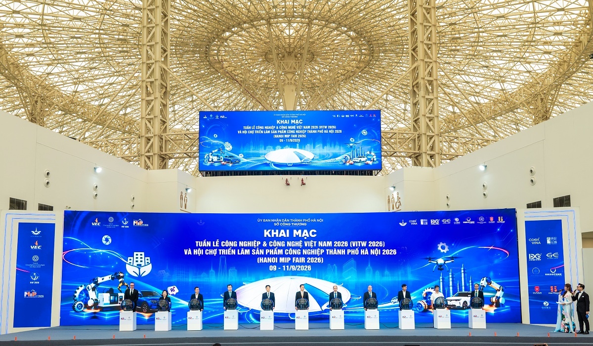 VITW 2026 chính thức khai mạc, quy tụ hơn 2.000 gian hàng công nghiệp và công nghệ VITW 2026 chính thức khai mạc, quy tụ hơn 2.000 gian hàng công nghiệp và công nghệ