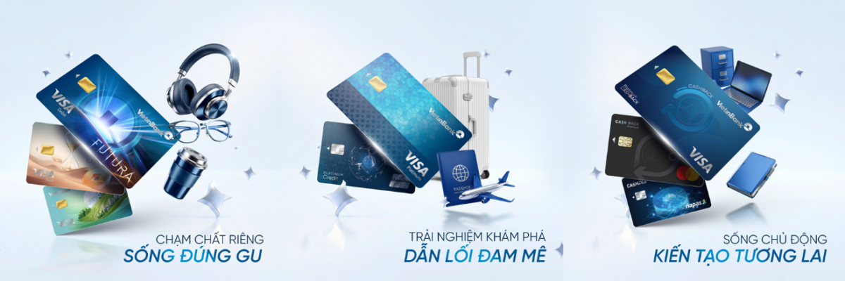 Ba phong cách thẻ: Cá tính – Trải nghiệm – Thực tế