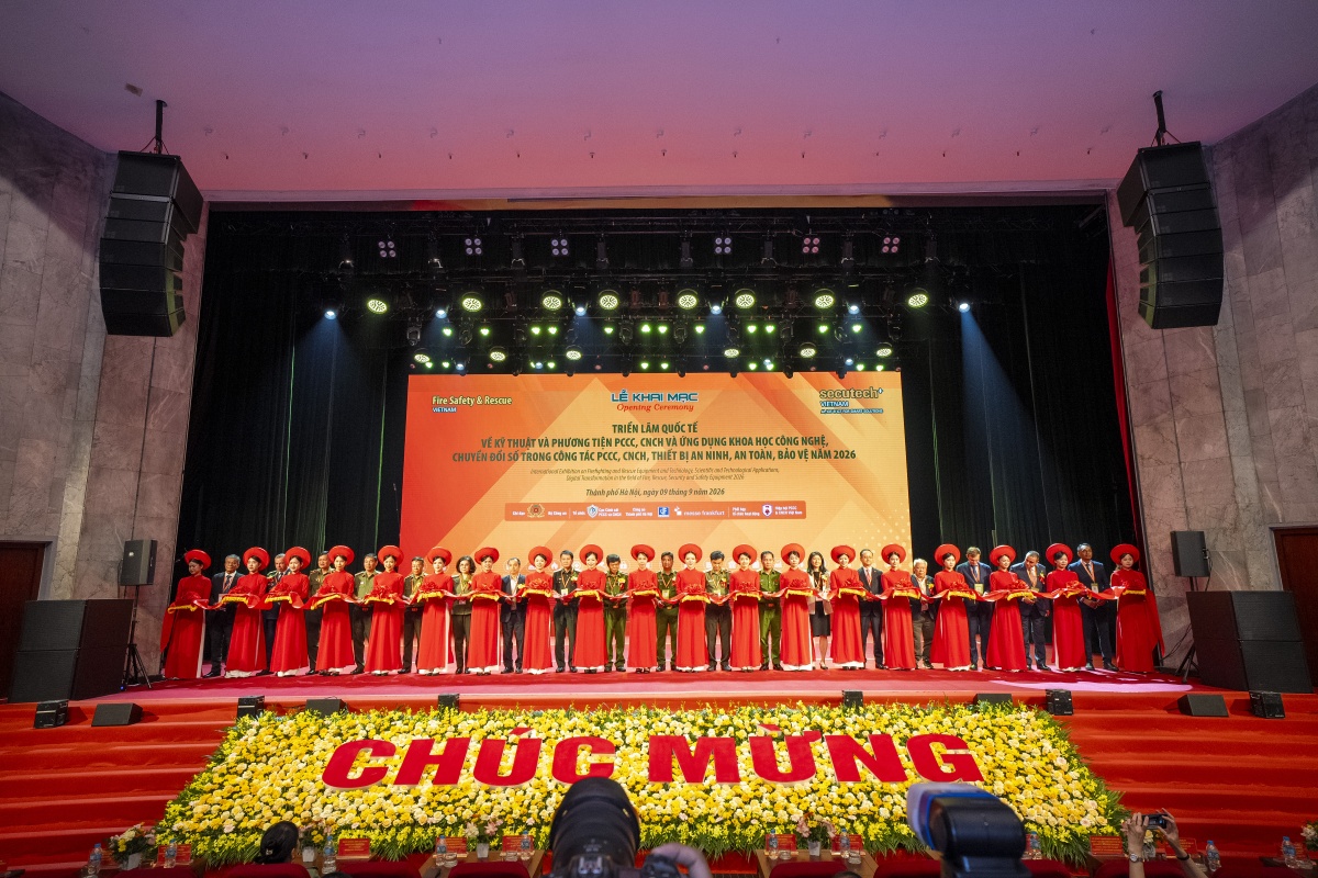 Secutech Vietnam 2026 chính thức khai mạc: Mở ra cơ hội hợp tác quốc tế tỷ đô cho ngành an ninh và PCCC Secutech Vietnam 2026 chính thức khai mạc: Mở ra cơ hội hợp tác quốc tế tỷ đô cho ngành an ninh và PCCC