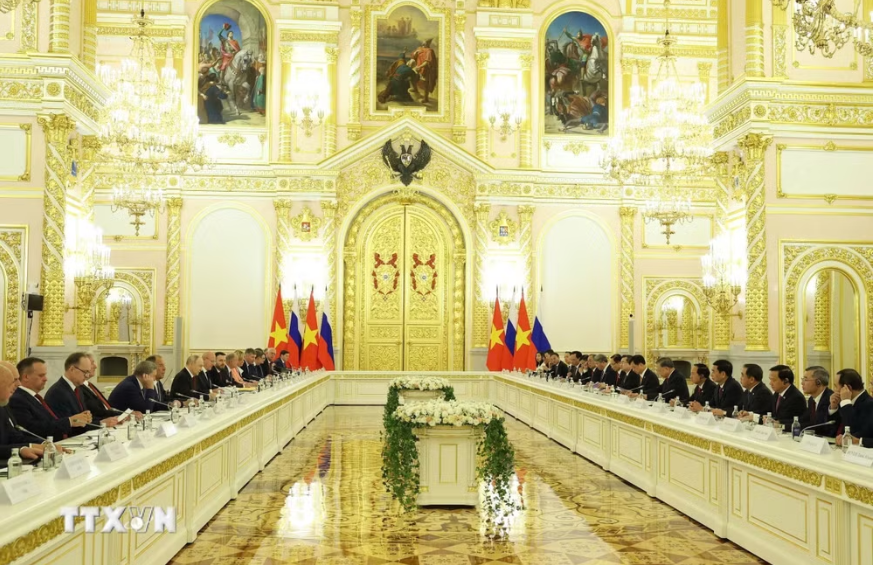 Tổng Bí thư, Chủ tịch nước Tô Lâm hội đàm với Tổng thống Nga Vladimir Putin