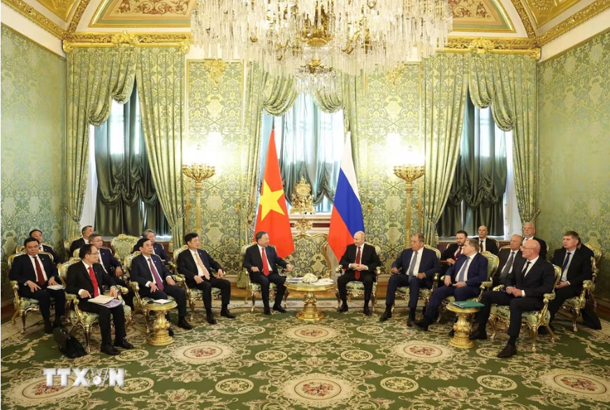 Tổng Bí thư, Chủ tịch nước Tô Lâm hội đàm với Tổng thống Nga Vladimir Putin