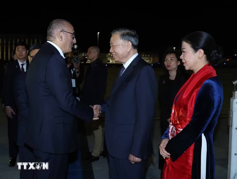 Tổng Bí thư, Chủ tịch nước Tô Lâm bắt đầu thăm chính thức Cộng hòa Pháp và dự Hội nghị Thượng đỉnh Không gian vũ trụ tại Paris- Ảnh 1.