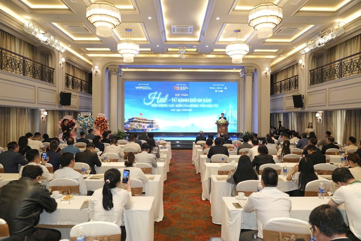 Hội thảo “Huế - Từ Kinh đô di sản đến động lực mới của dòng vốn đầu tư”