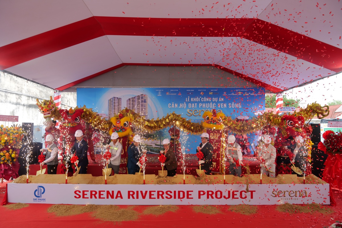 Khởi công dự án Serena Riverside tổng vốn đầu tư 1.175 tỷ đồng