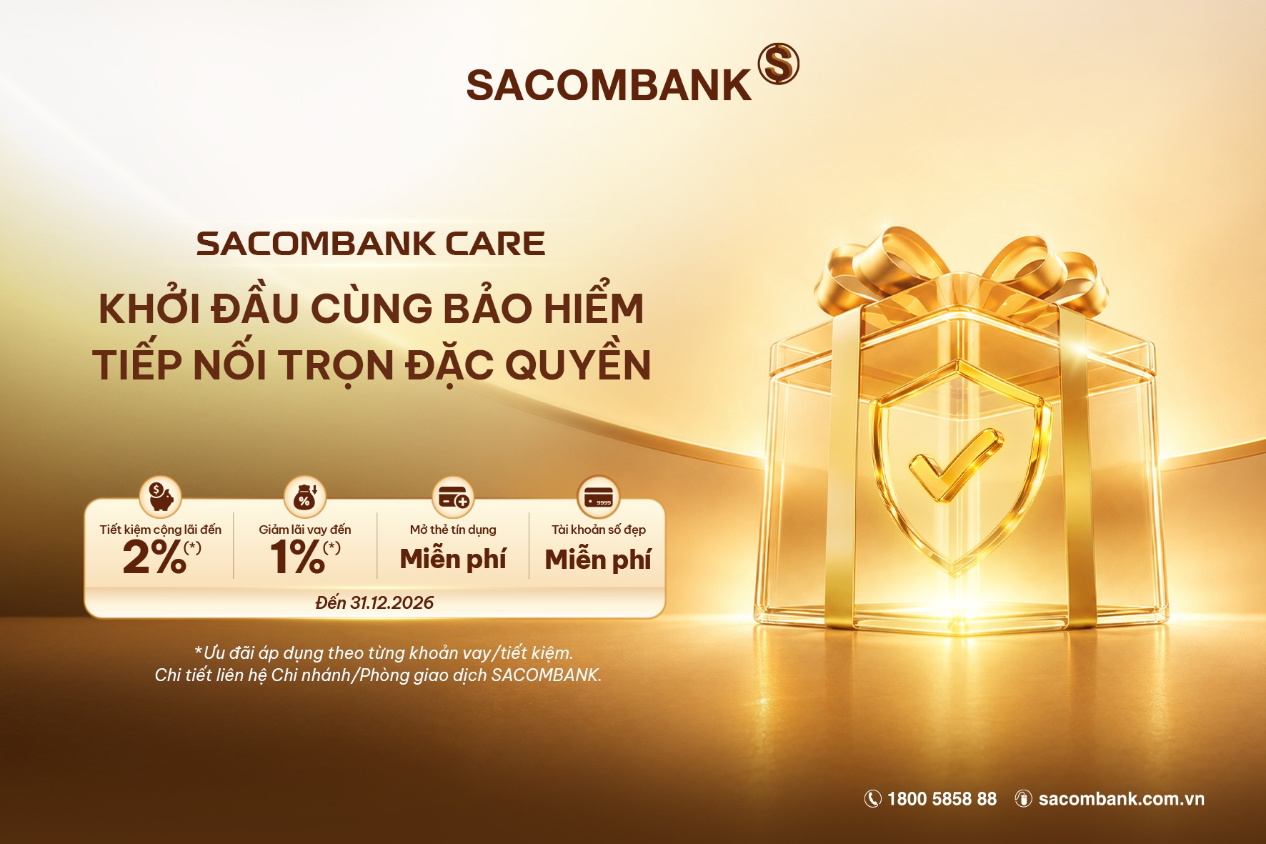 SACOMBANK CARE - Hoạch định tài chính toàn diện, vững vàng cho những chặng đường dài