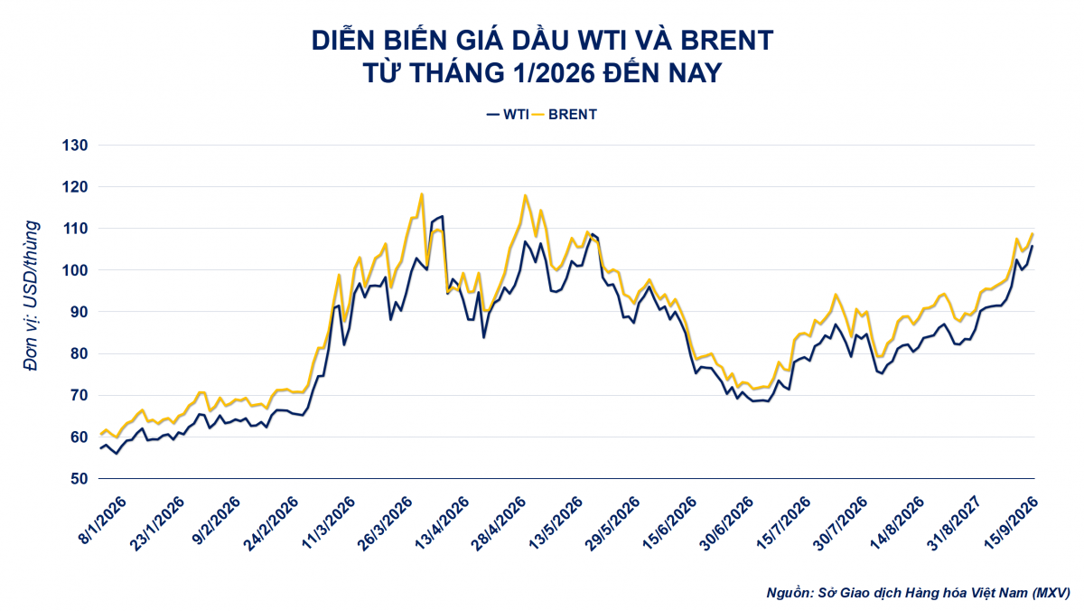 Thị trường hàng hóa: Dầu và đậu đẩy MXV-Index lên cao nhất 4 tháng