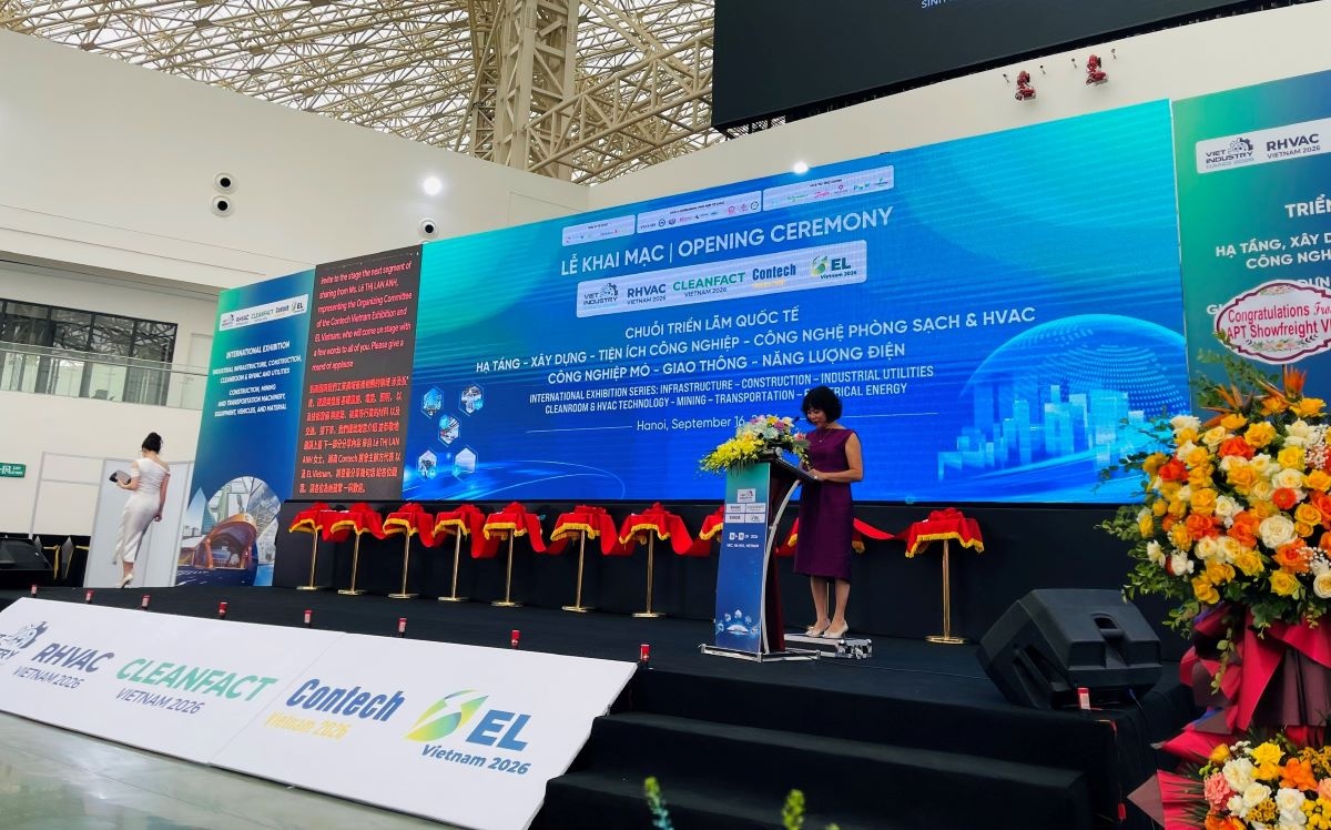 Hơn 5.000 m² công nghệ hội tụ tại Contech Vietnam 2026 Hơn 5.000 m² công nghệ hội tụ tại Contech Vietnam 2026