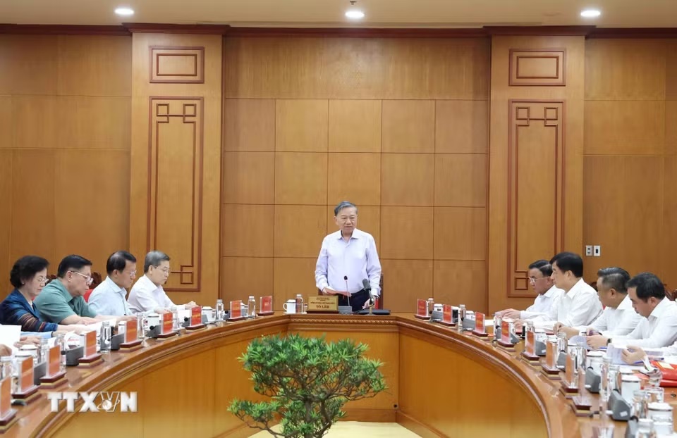 Tổng Bí thư, Chủ tịch nước Tô Lâm: Phòng, chống tham nhũng, lãng phí, tiêu cực thực hiện đúng phương châm "nói ít làm nhiều" và "làm đến cùng"