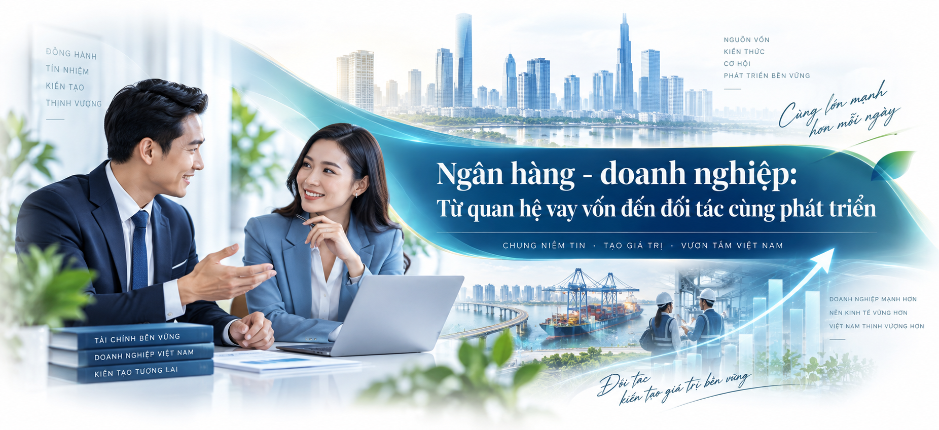[Emagazine] Ngân hàng - doanh nghiệp: Từ quan hệ vay vốn đến đối tác cùng phát triển