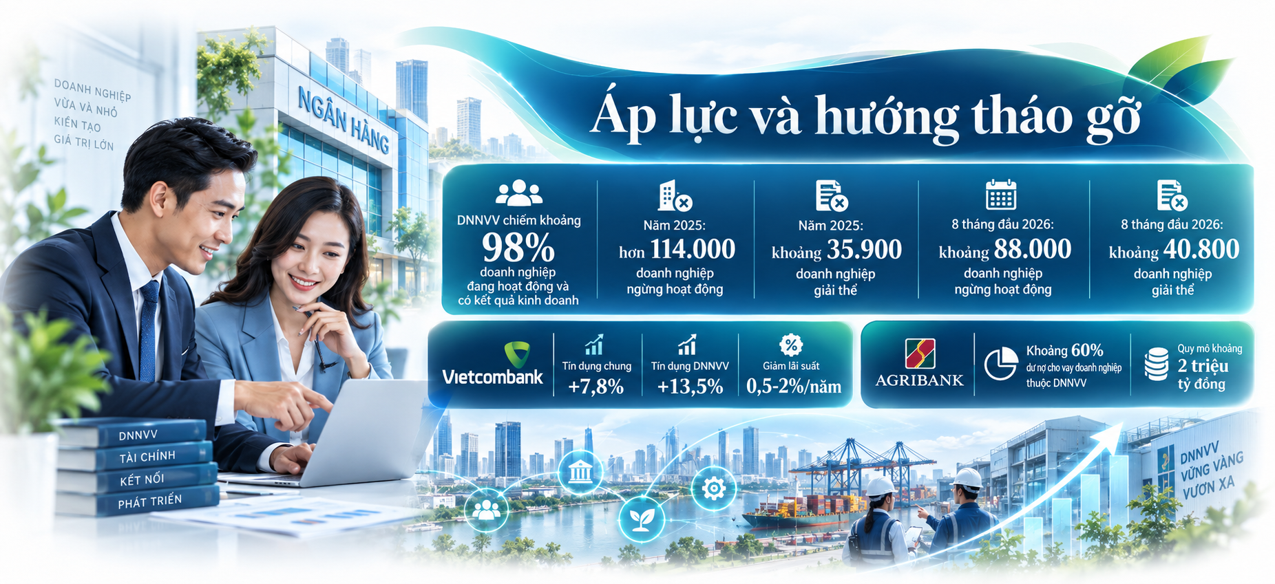 [Emagazine] Ngân hàng - doanh nghiệp: Từ quan hệ vay vốn đến đối tác cùng phát triển