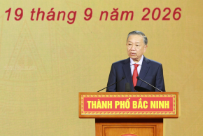 Tổng Bí thư, Chủ tịch nước Tô Lâm: Xây dựng Bắc Ninh trở thành đô thị hiện đại nhưng vẫn đậm đà hồn cốt văn hóa Kinh Bắc