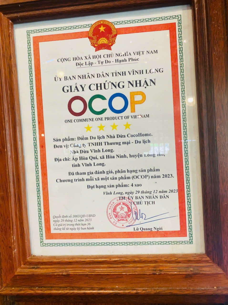 Ngôi nhà trên cù lao được làm từ 4.000 cây dừa Ngôi nhà trên cù lao được làm từ 4.000 cây dừa