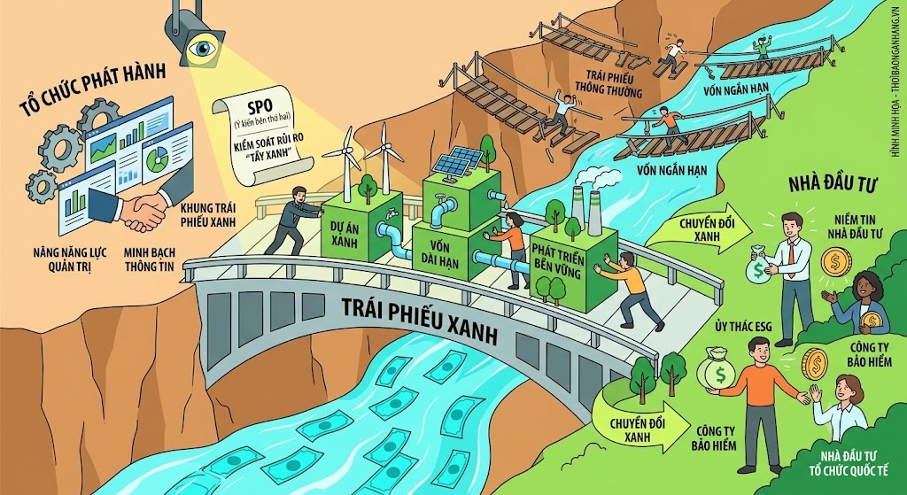 Trái phiếu xanh: Cuộc chơi của vốn dài hạn và niềm tin Trái phiếu xanh: Cuộc chơi của vốn dài hạn và niềm tin