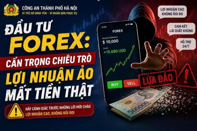 Cảnh giác bẫy đầu tư Forex trên các sàn giao dịch ảo Cảnh giác bẫy đầu tư Forex trên các sàn giao dịch ảo