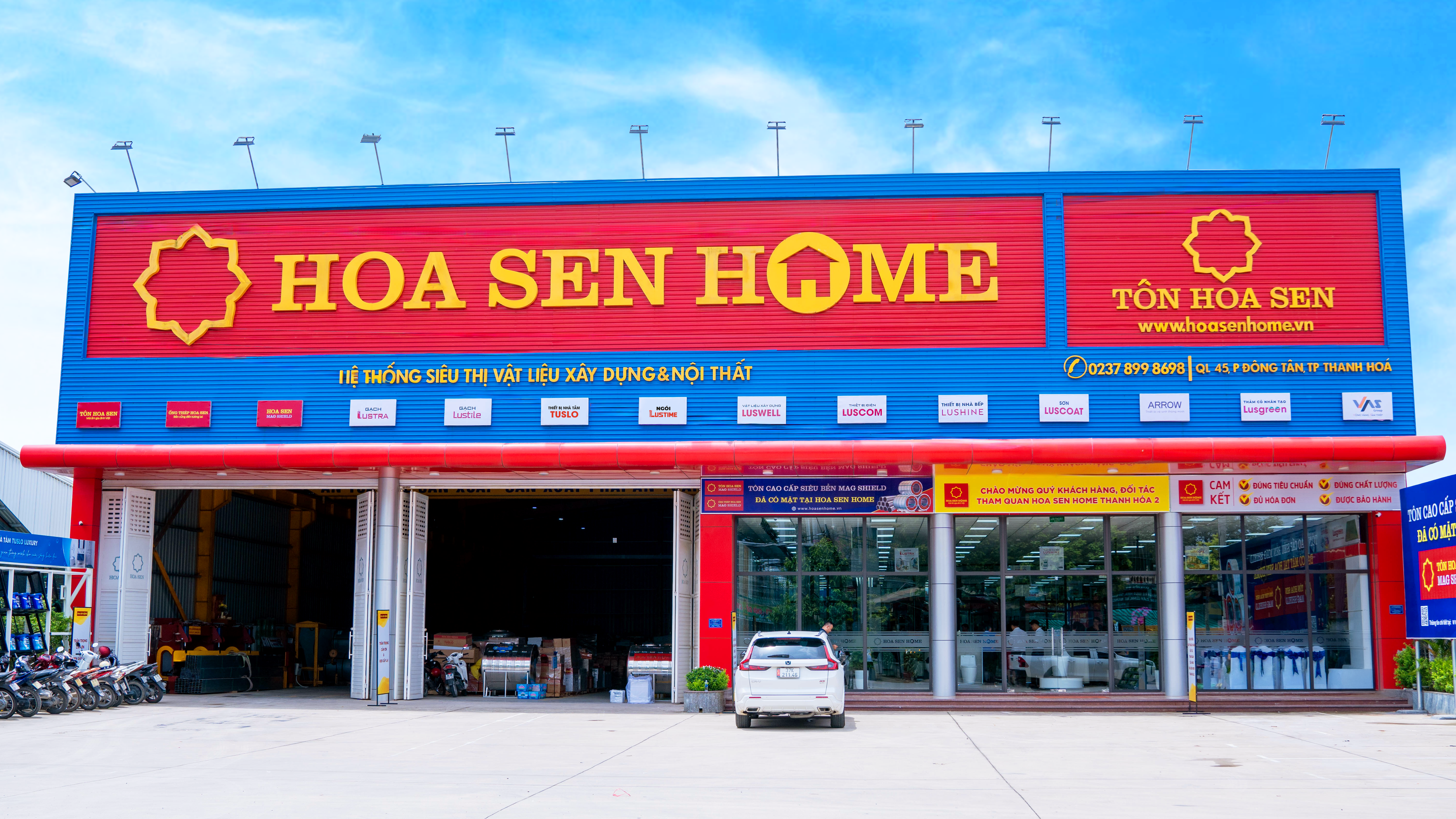 Hệ thống Siêu thị Vật liệu xây dựng & Nội thất Hoa Sen Home – điểm đến cung cấp đa dạng sản phẩm cho nhu cầu xây dựng và hoàn thiện công trình. Hệ thống Siêu thị Vật liệu xây dựng & Nội thất Hoa Sen Home – điểm đến cung cấp đa dạng sản phẩm cho nhu cầu xây dựng và hoàn thiện công trình.