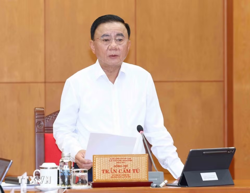 Thường trực Ban Bí thư Trần Cẩm Tú: Bảo đảm tiến độ, chất lượng Đề cương tổng kết 40 năm thực hiện Cương lĩnh