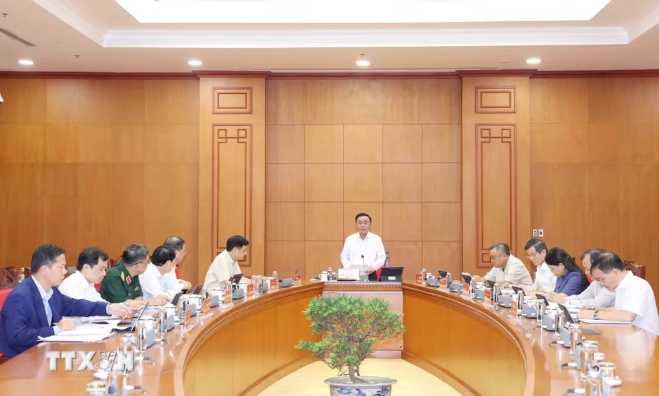 Thường trực Ban Bí thư Trần Cẩm Tú: Bảo đảm tiến độ, chất lượng Đề cương tổng kết 40 năm thực hiện Cương lĩnh Thường trực Ban Bí thư Trần Cẩm Tú: Bảo đảm tiến độ, chất lượng Đề cương tổng kết 40 năm thực hiện Cương lĩnh- Ảnh 2.