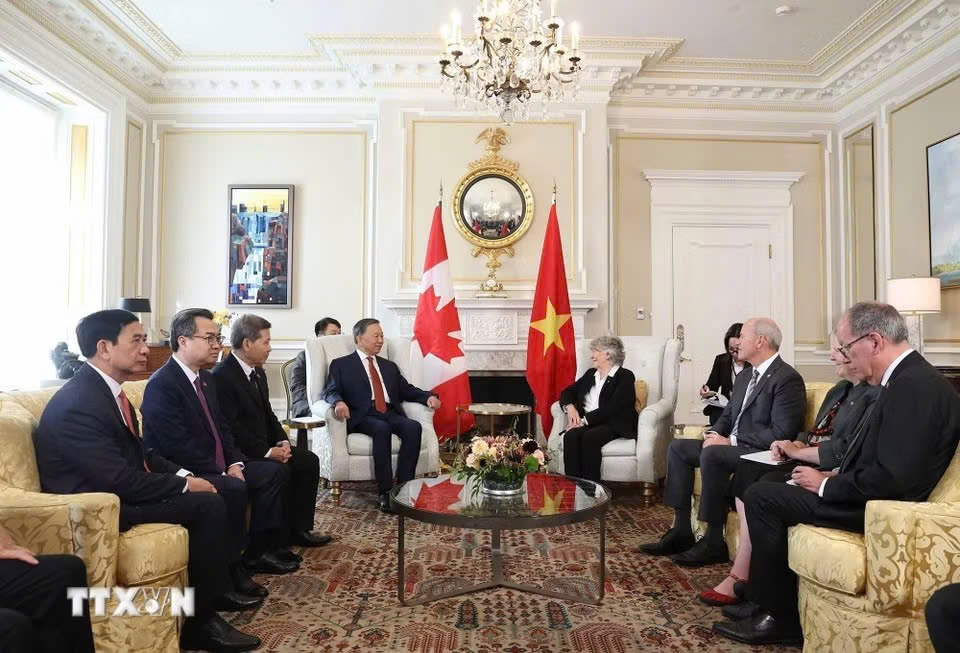 Tổng Bí thư, Chủ tịch nước Tô Lâm hội kiến với Toàn quyền Canada Louise Arbour Tổng Bí thư, Chủ tịch nước Tô Lâm hội kiến với Toàn quyền Canada Louise Arbour- Ảnh 3.