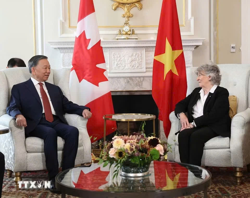 Tổng Bí thư, Chủ tịch nước Tô Lâm hội kiến với Toàn quyền Canada Louise Arbour Tổng Bí thư, Chủ tịch nước Tô Lâm hội kiến với Toàn quyền Canada Louise Arbour- Ảnh 2.
