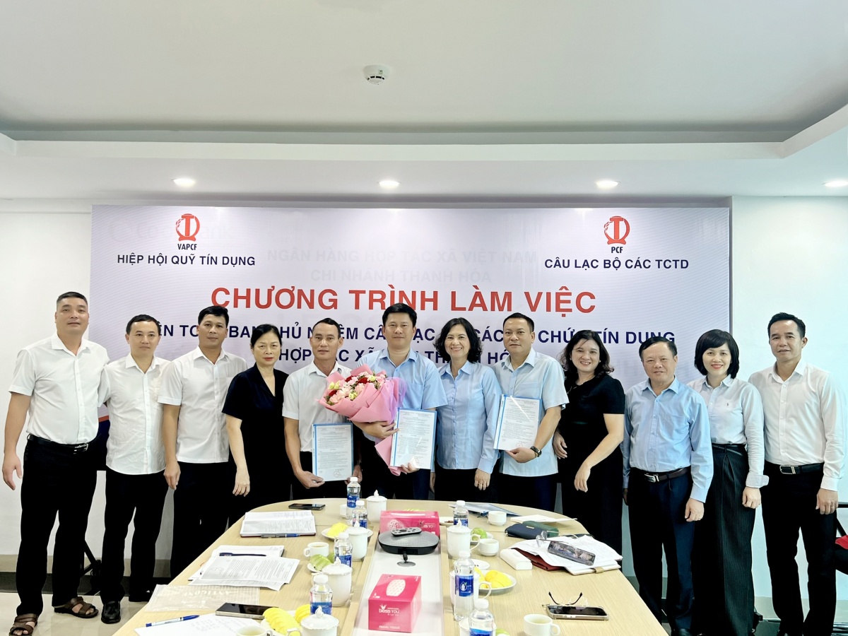 Hiệp hội QTDND Việt Nam: Sát cánh gỡ khó, tạo sức bật mới cho hệ thống quỹ tại Thanh Hóa Hiệp hội QTDND Việt Nam: Sát cánh gỡ khó, tạo sức bật mới cho hệ thống quỹ tại Thanh Hóa