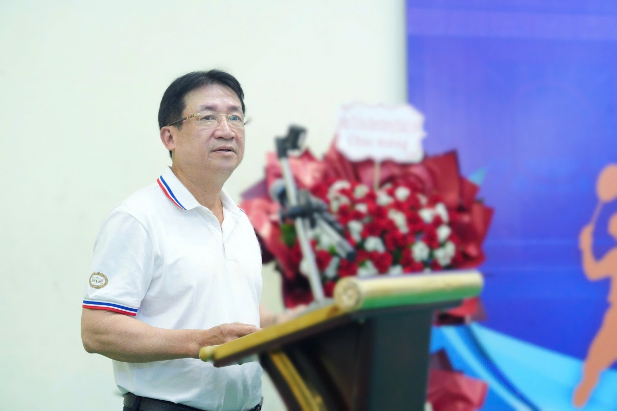ông Nguyễn Quốc Huy, Phó Giám đốc NHNN Khu vực 1, Phó Trưởng Ban Tổ chức phát biểu khai mạc ông Nguyễn Quốc Huy, Phó Giám đốc NHNN Khu vực 1, Phó Trưởng Ban Tổ chức phát biểu khai mạc
