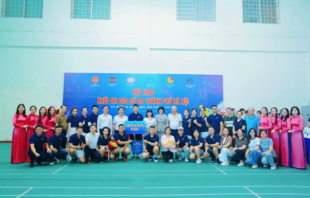 Hội thao Khối Thi đua số 9: Nhiệt huyết trên sân đấu, đồng lòng trong công việc Hội thao Khối Thi đua số 9: Nhiệt huyết trên sân đấu, đồng lòng trong công việc