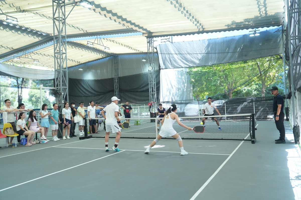 Tâm điểm chú ý tại Hội thao năm nay chính là môn Pickleball Tâm điểm chú ý tại Hội thao năm nay chính là môn Pickleball