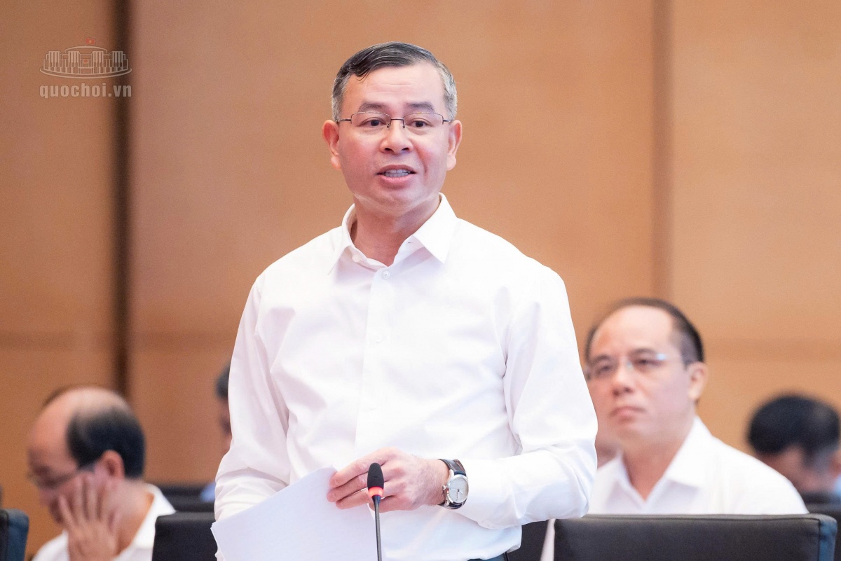Bộ trưởn Bộ Tài chính Ngô Văn Tuấn (Ảnh VPQH)) Bộ trưởn Bộ Tài chính Ngô Văn Tuấn (Ảnh VPQH))