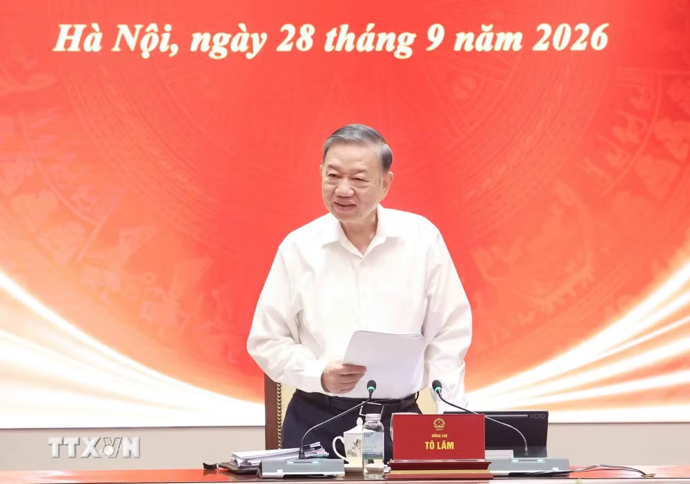 Tổng Bí thư, Chủ tịch nước Tô Lâm: Sớm khắc phục căn bản tình trạng thực thi pháp luật được xem là khâu yếu