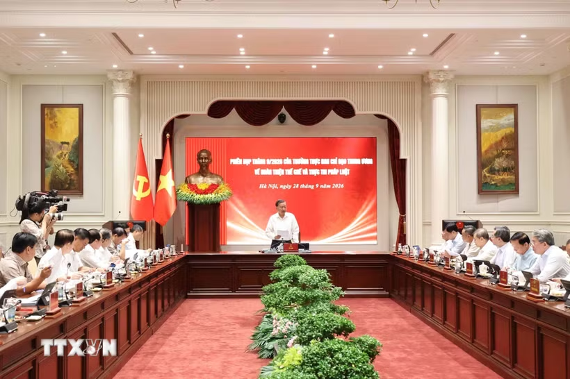 Tổng Bí thư, Chủ tịch nước Tô Lâm: Sớm khắc phục căn bản tình trạng thực thi pháp luật được xem là khâu yếu- Ảnh 2.