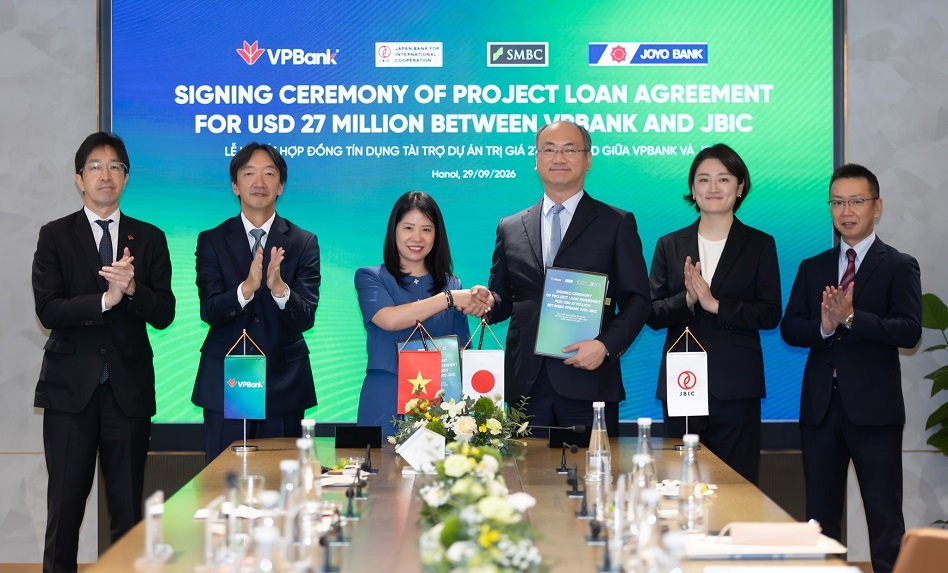 VPBank huy động 27 triệu USD từ ngân hàng Nhật Bản cho dự án truyền tải điện 220 kV. VPBank huy động 27 triệu USD từ ngân hàng Nhật Bản cho dự án truyền tải điện 220 kV.