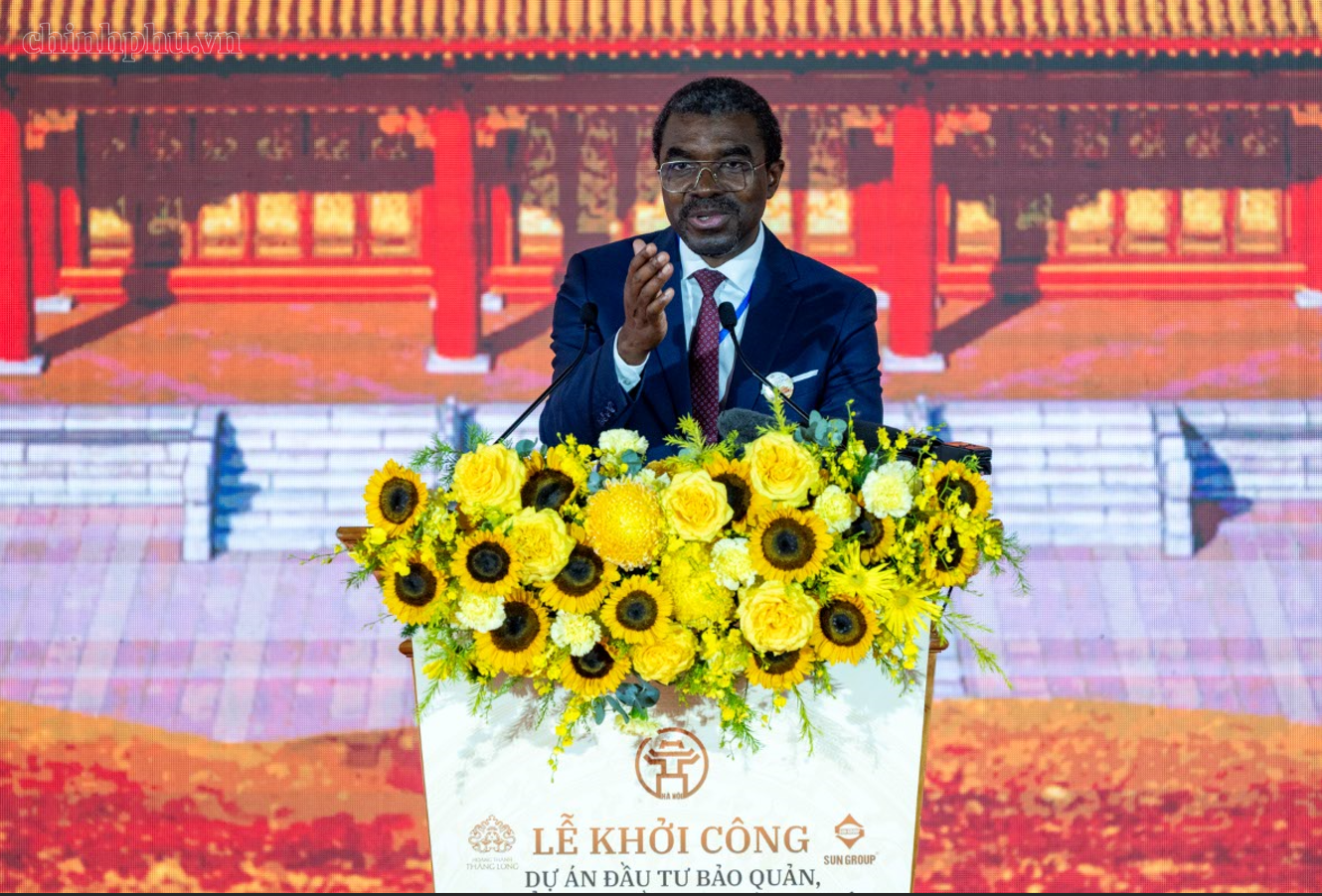 Tổng Bí thư, Chủ tịch nước Tô Lâm dự Lễ khởi công Dự án đầu tư bảo quản, tu bổ, phục hồi Điện Kính Thiên- Ảnh 5.