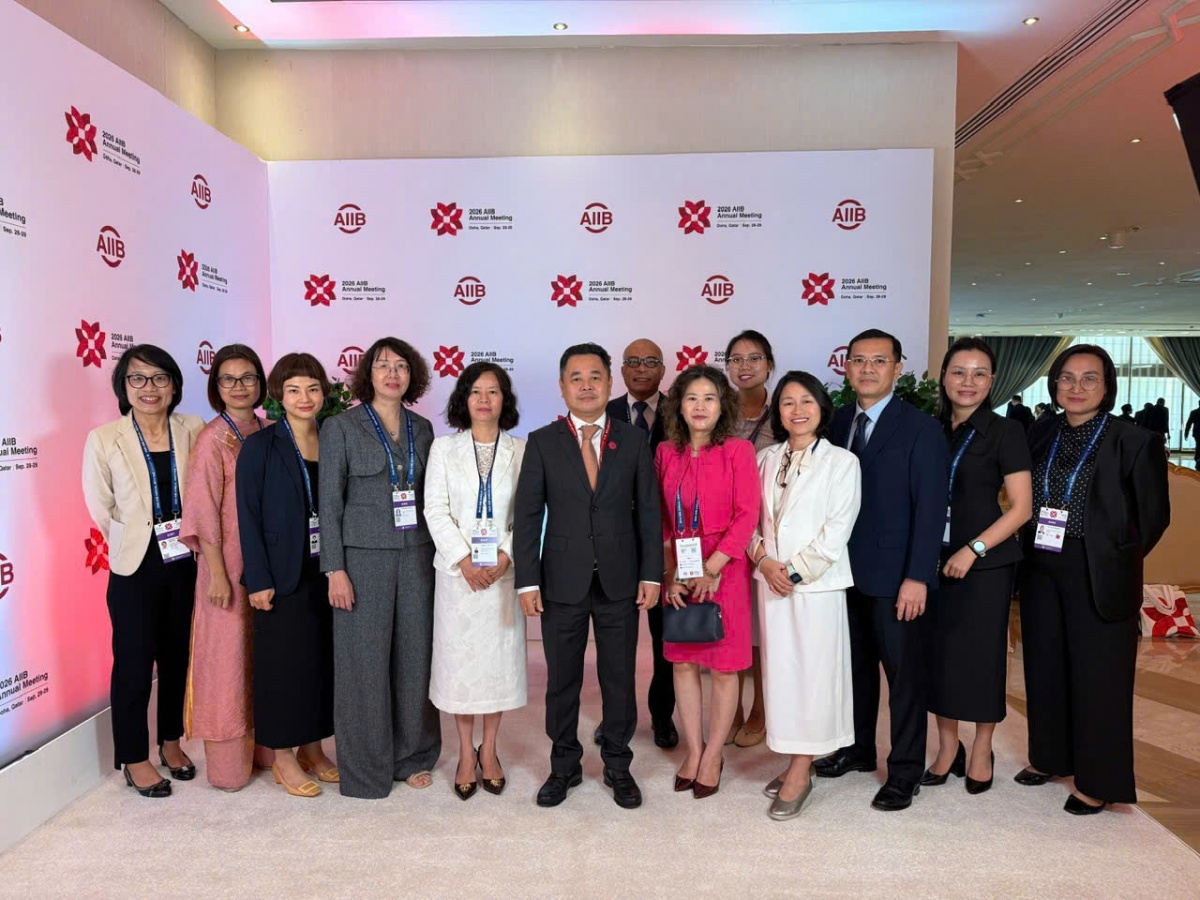 Đoàn Việt Nam tham dự Hội nghị Thường niên AIIB 2026 Đoàn Việt Nam tham dự Hội nghị Thường niên AIIB 2026