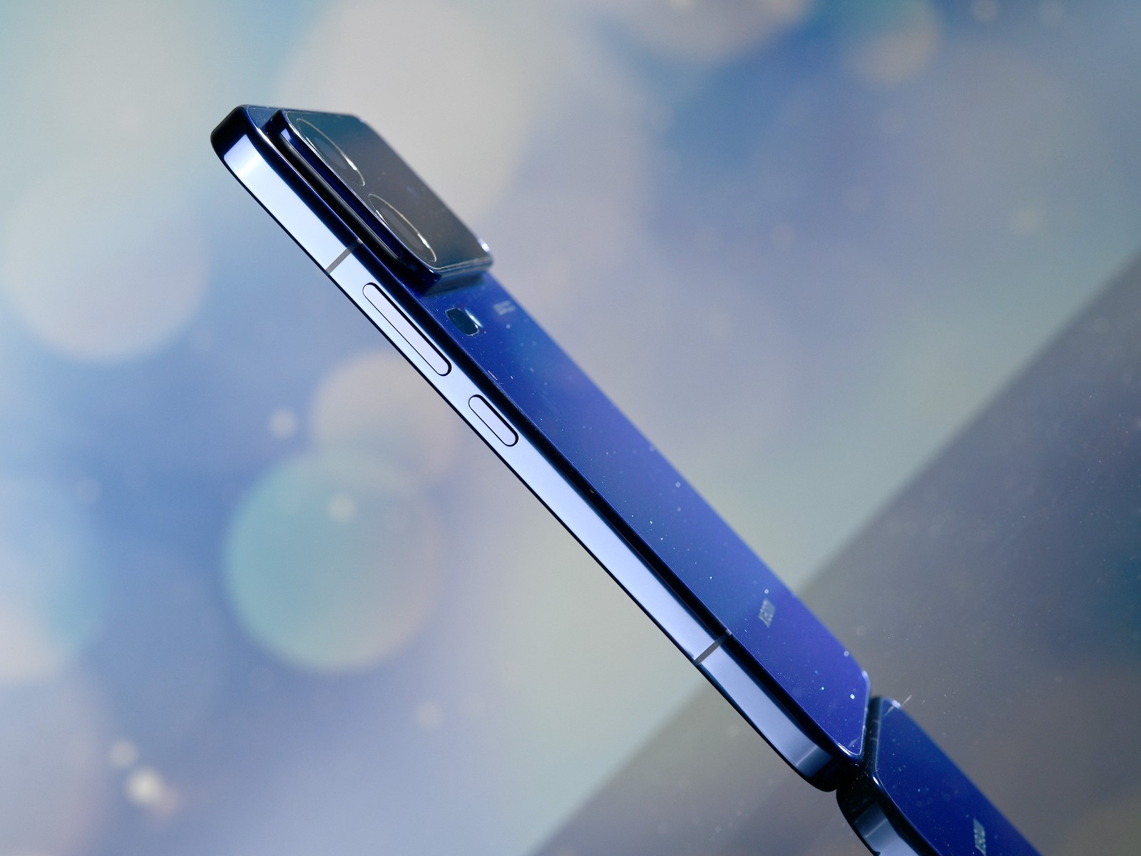 Xiaomi 18 Pro Max màu Xanh Ngân Hà: vật liệu đá sao cắt mỏng 0,11 mm - Ảnh 11.