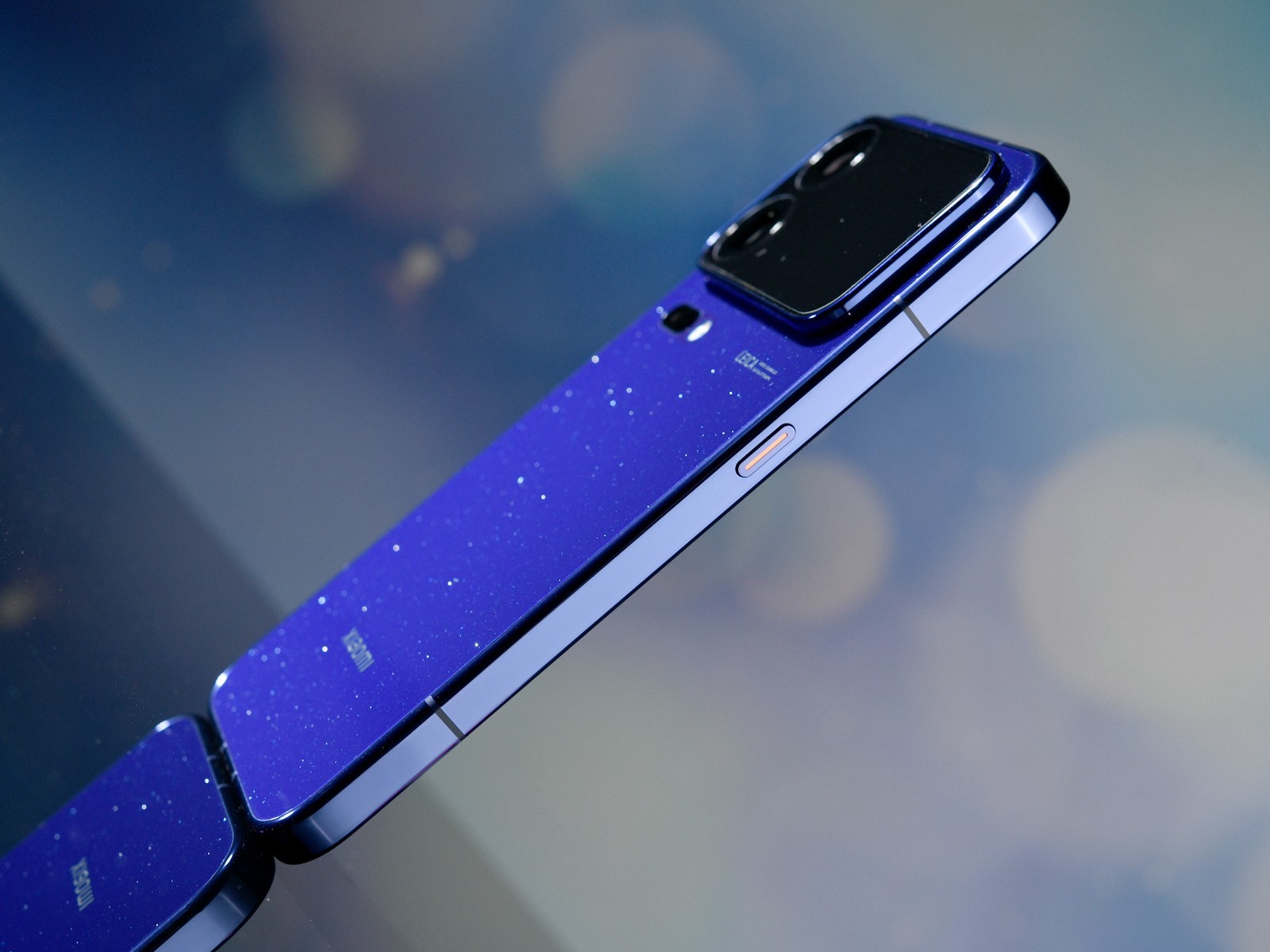 Xiaomi 18 Pro Max màu Xanh Ngân Hà: vật liệu đá sao cắt mỏng 0,11 mm - Ảnh 8.
