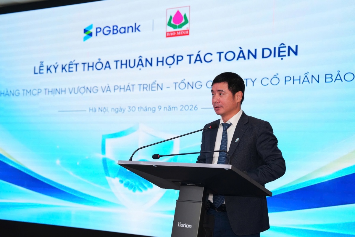 PGBank và Tổng Công ty cổ phần Bảo Minh ký kết Thỏa thuận hợp tác toàn diện