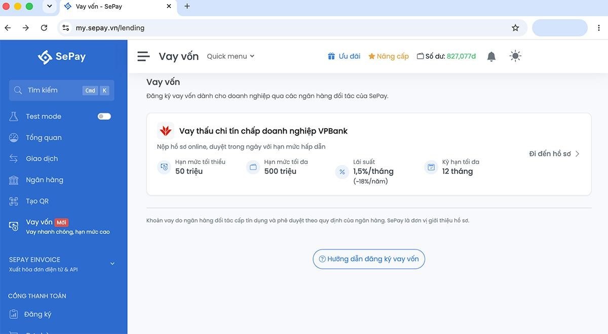 SePay ra mắt SePay Lending, nền tảng kết nối vay vốn cho doanh nghiệp