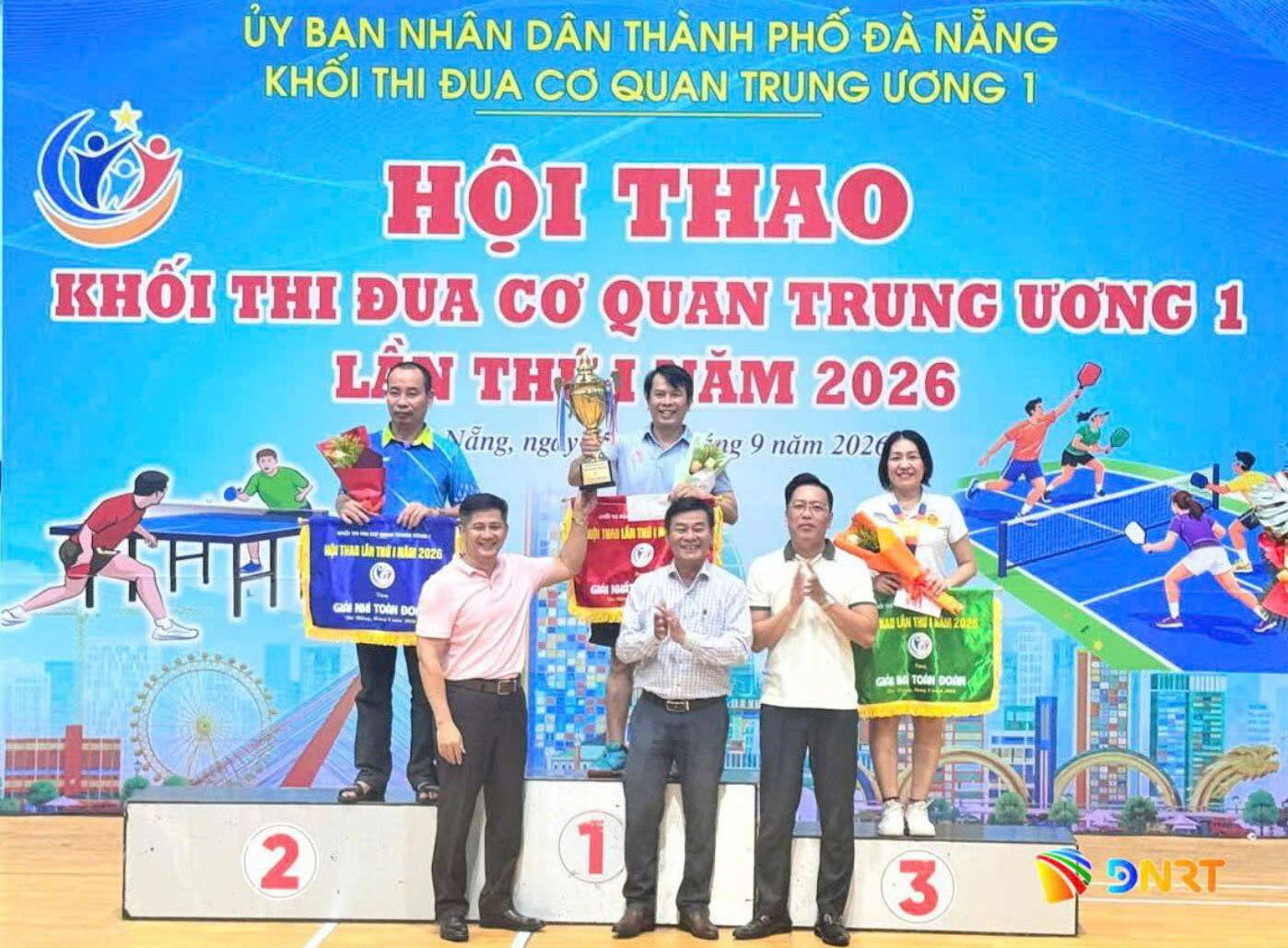 KBNN khu vực XIII phối hợp tổ chức thành công Hội thao Khối thi đua Cơ quan Trung ương 1 lần thứ I năm 2026