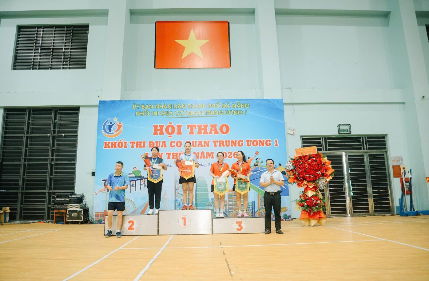 KBNN khu vực XIII phối hợp tổ chức thành công Hội thao Khối thi đua Cơ quan Trung ương 1 lần thứ I năm 2026