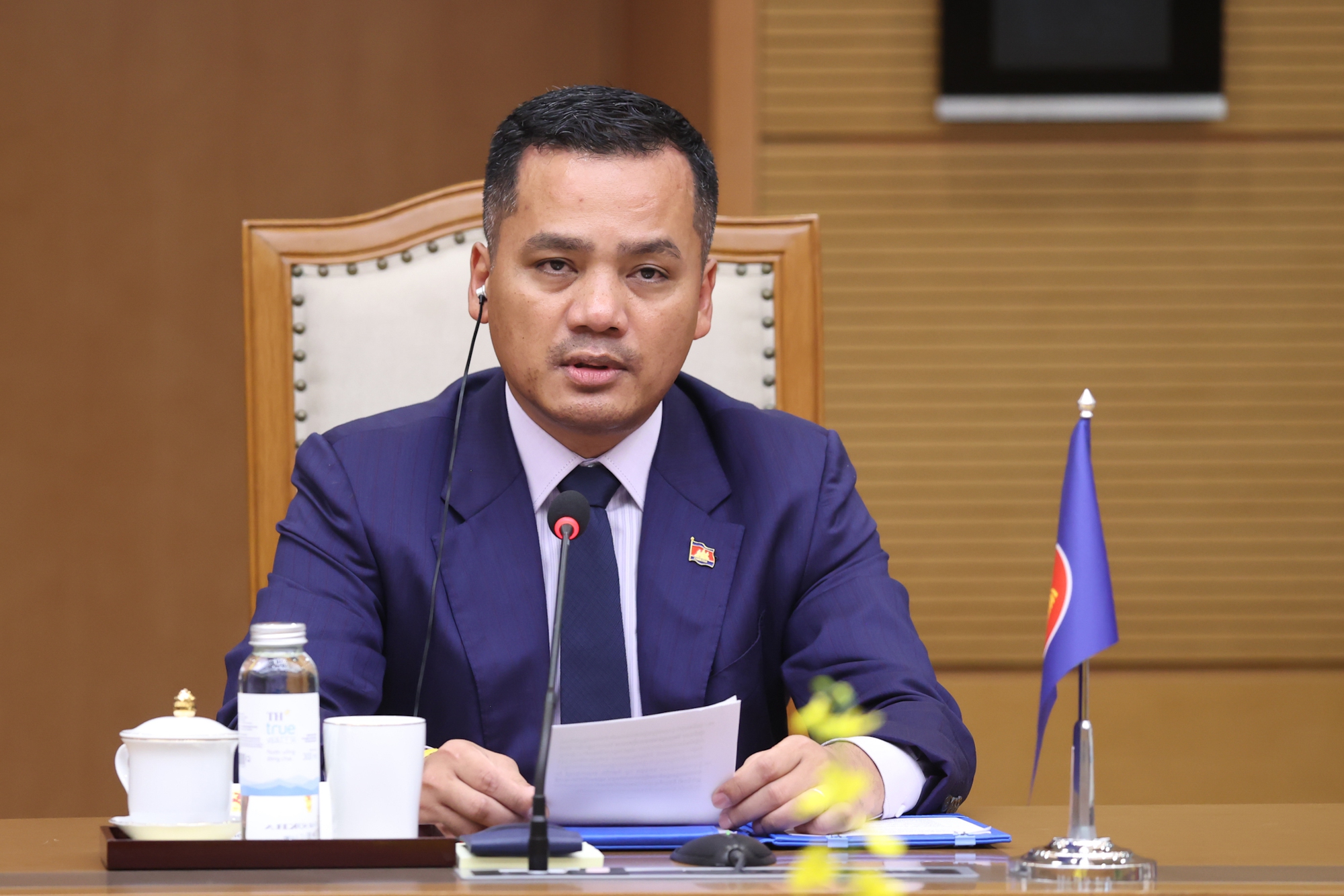 Thủ tướng tiếp đoàn lãnh đạo cơ quan thực thi pháp luật các nước ASEAN