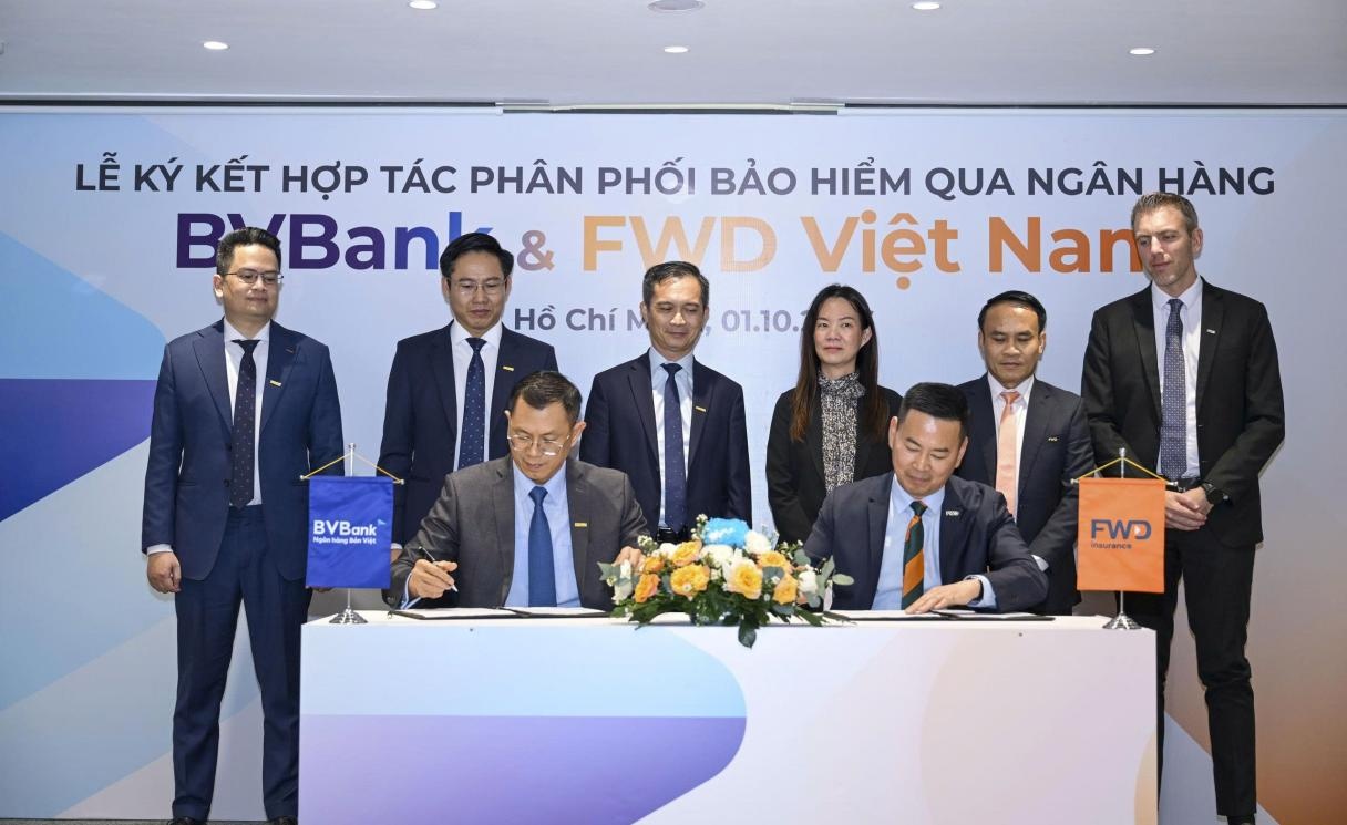BVBank và FWD Việt Nam ký kết hợp tác chiến lược phân phối bảo hiểm qua ngân hàng