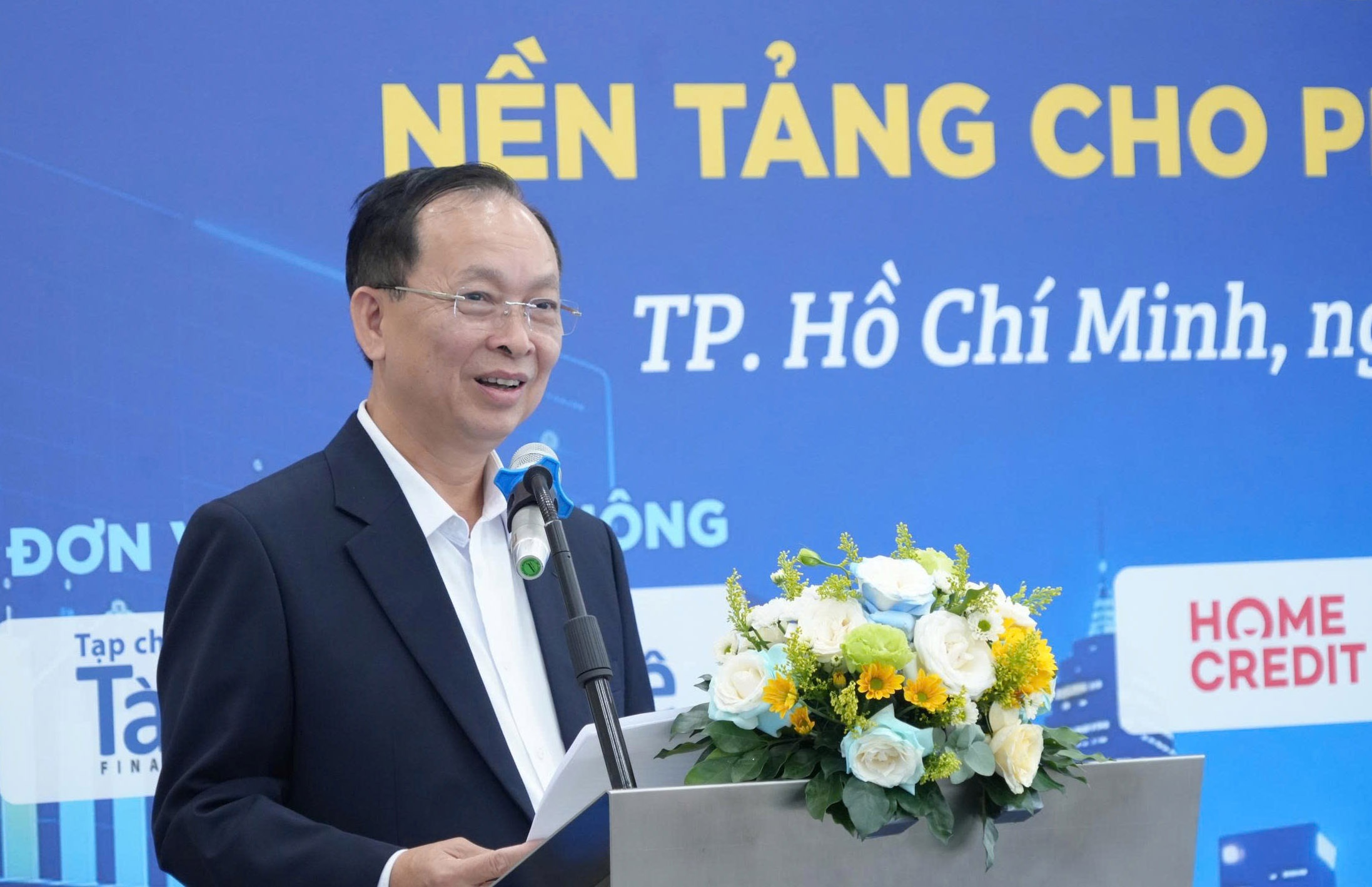 Ông Đào Minh Tú, Phó Chủ tịch kiêm Tổng Thư ký VNBA phát biểu tại hội thảo. Ảnh: BTC