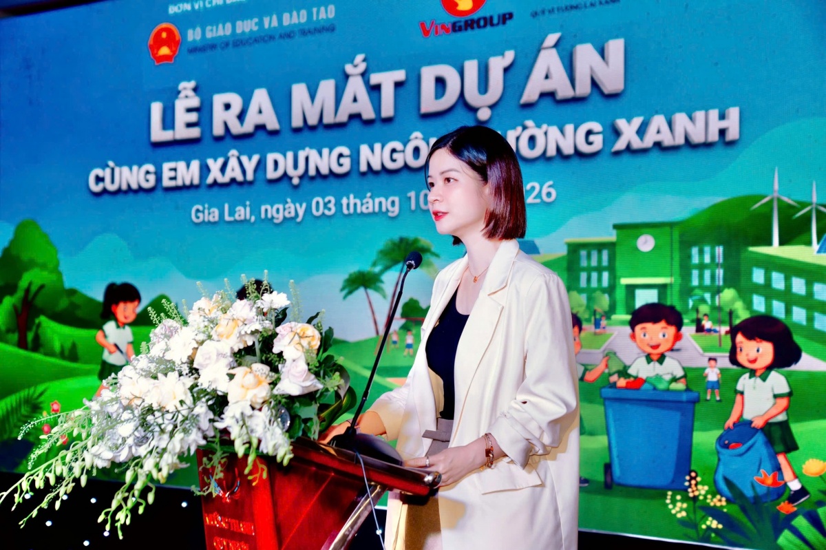 Bộ Giáo dục và Đào tạo phối hợp với Quỹ Vì tương lai xanh triển khai dự án ‘Cùng em xây dựng ngôi trường xanh’