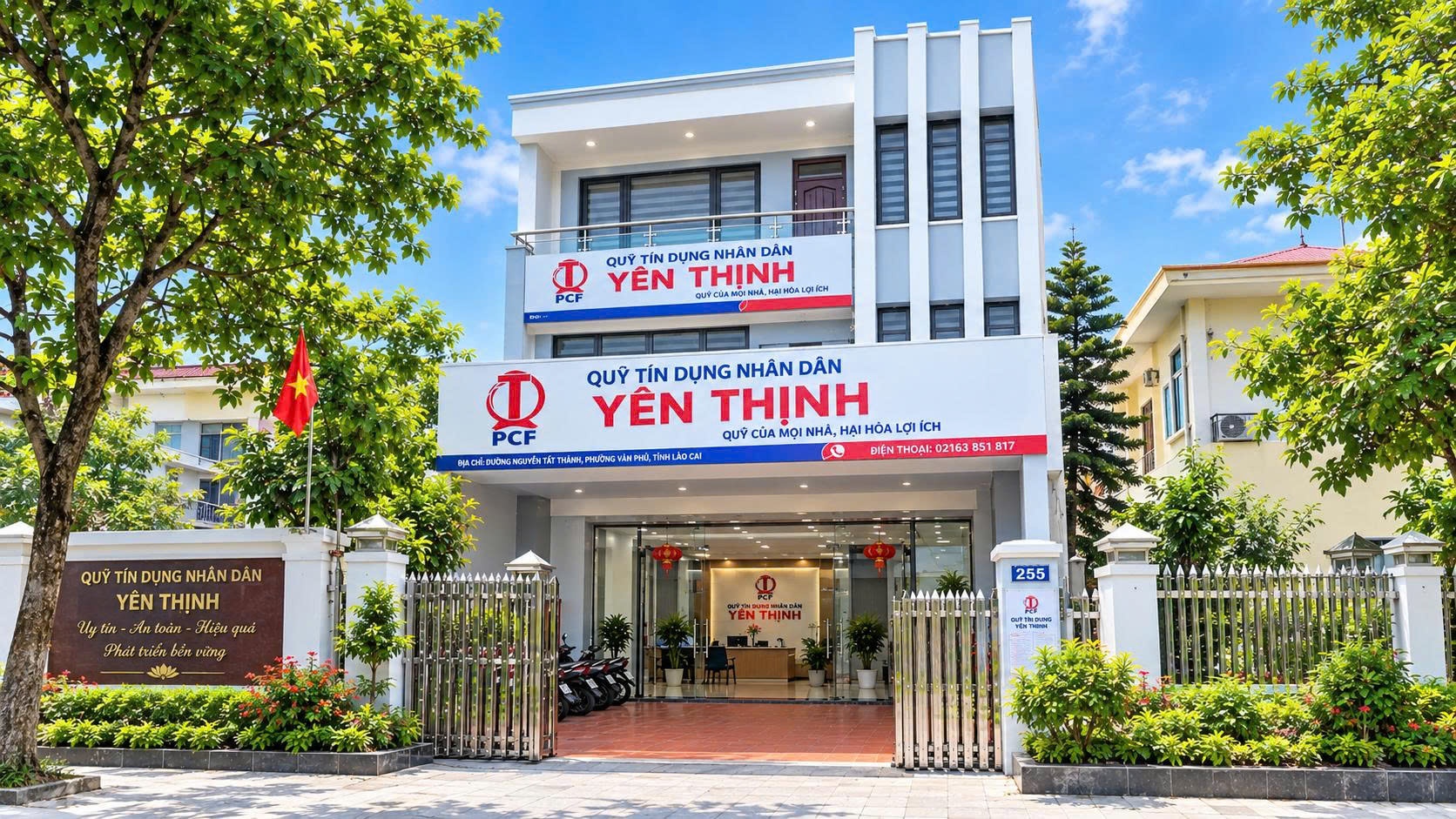 Quỹ tín dụng nhân dân Yên Thịnh thông báo sửa đổi bổ sung Giấy phép hoạt động