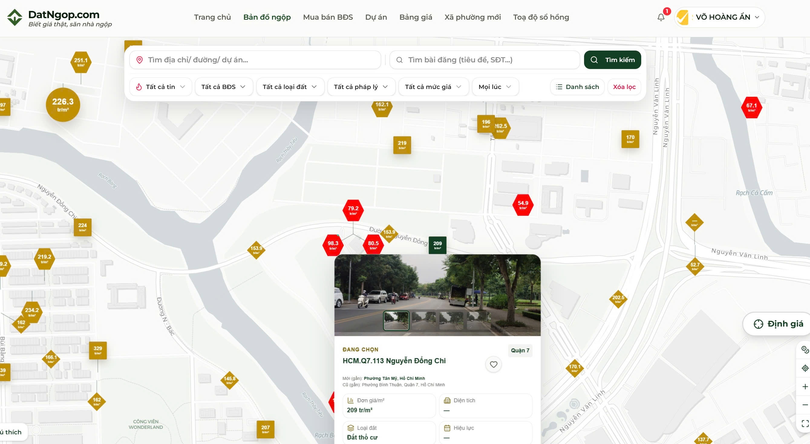 DatNgop.com ứng dụng thuật toán AI giúp bóc tách giá trị công trình và so sánh đơn giá đất thực tế, từ đó hỗ trợ nhà đầu tư khoanh vùng chính xác các bất động sản "ngộp" thật (rẻ hơn từ 15% - 30% so với khu vực). DatNgop.com ứng dụng thuật toán AI giúp bóc tách giá trị công trình và so sánh đơn giá đất thực tế, từ đó hỗ trợ nhà đầu tư khoanh vùng chính xác các bất động sản "ngộp" thật (rẻ hơn từ 15% - 30% so với khu vực).