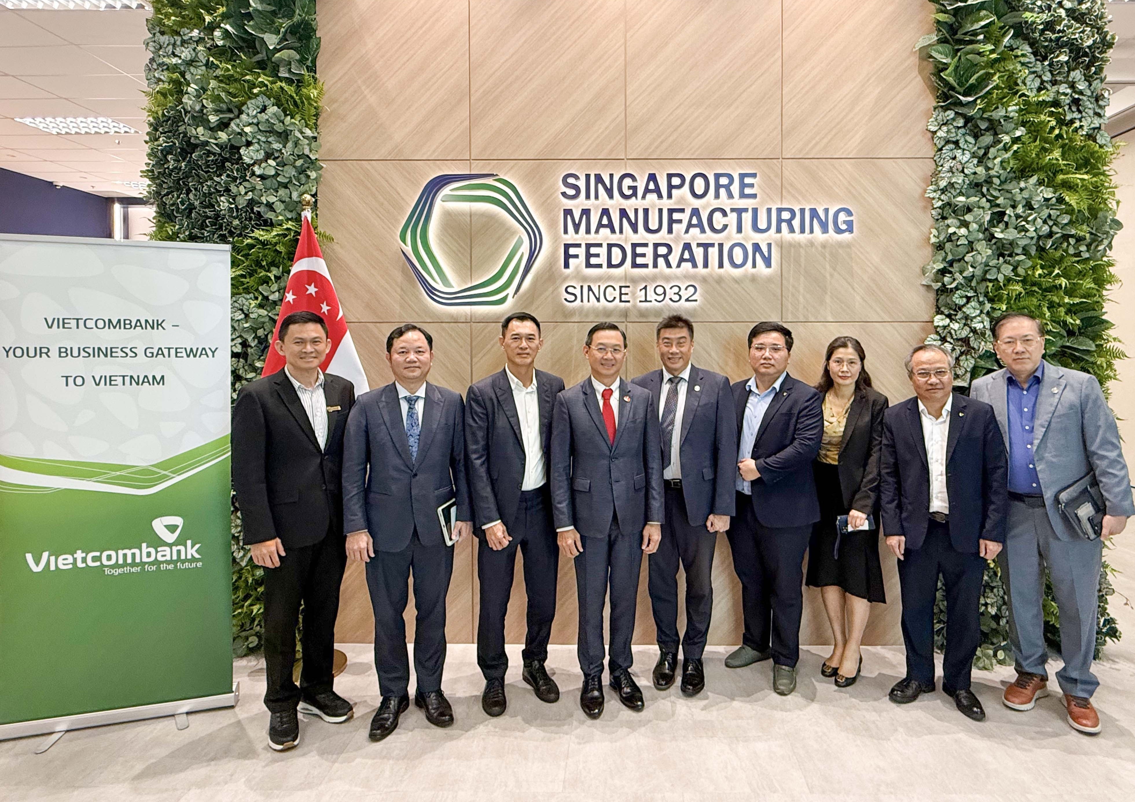 Vietcombank - Kết nối các nhà đầu tư Singapore với cơ hội mở rộng đầu tư tại Việt Nam Vietcombank - Kết nối các nhà đầu tư Singapore với cơ hội mở rộng đầu tư tại Việt Nam